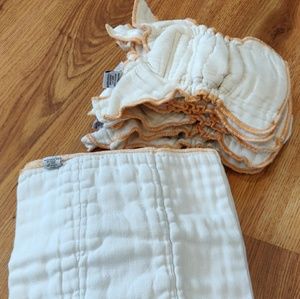 Cloth-eez Prefold and Workhorse Diapers - Organic